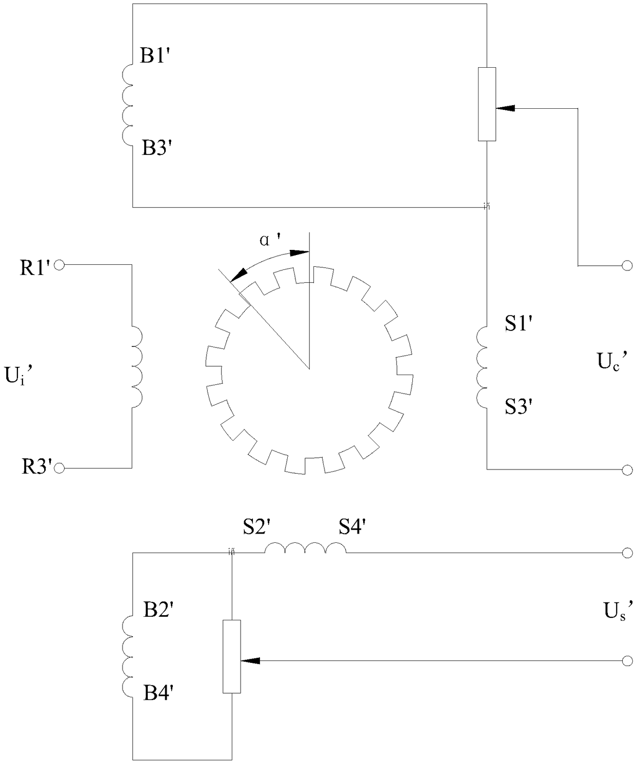 Reluctance Multipole Resolver