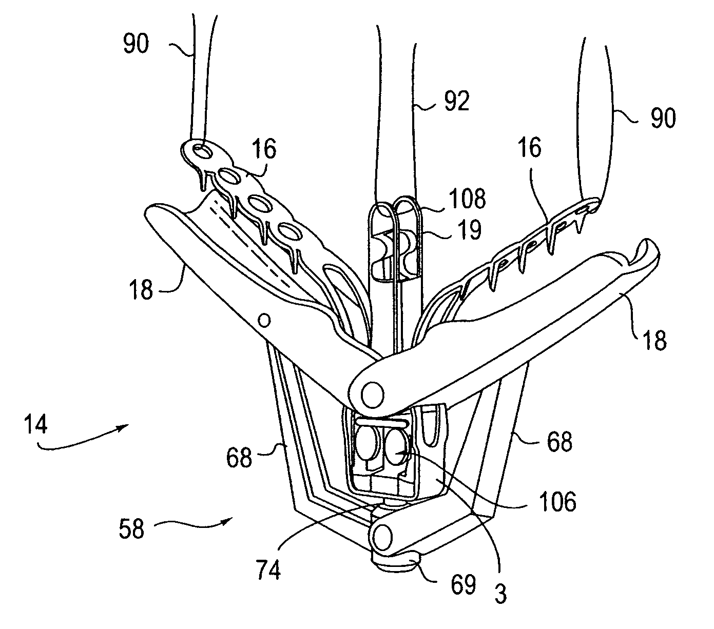 Locking mechanisms for fixation devices and methods of engaging tissue