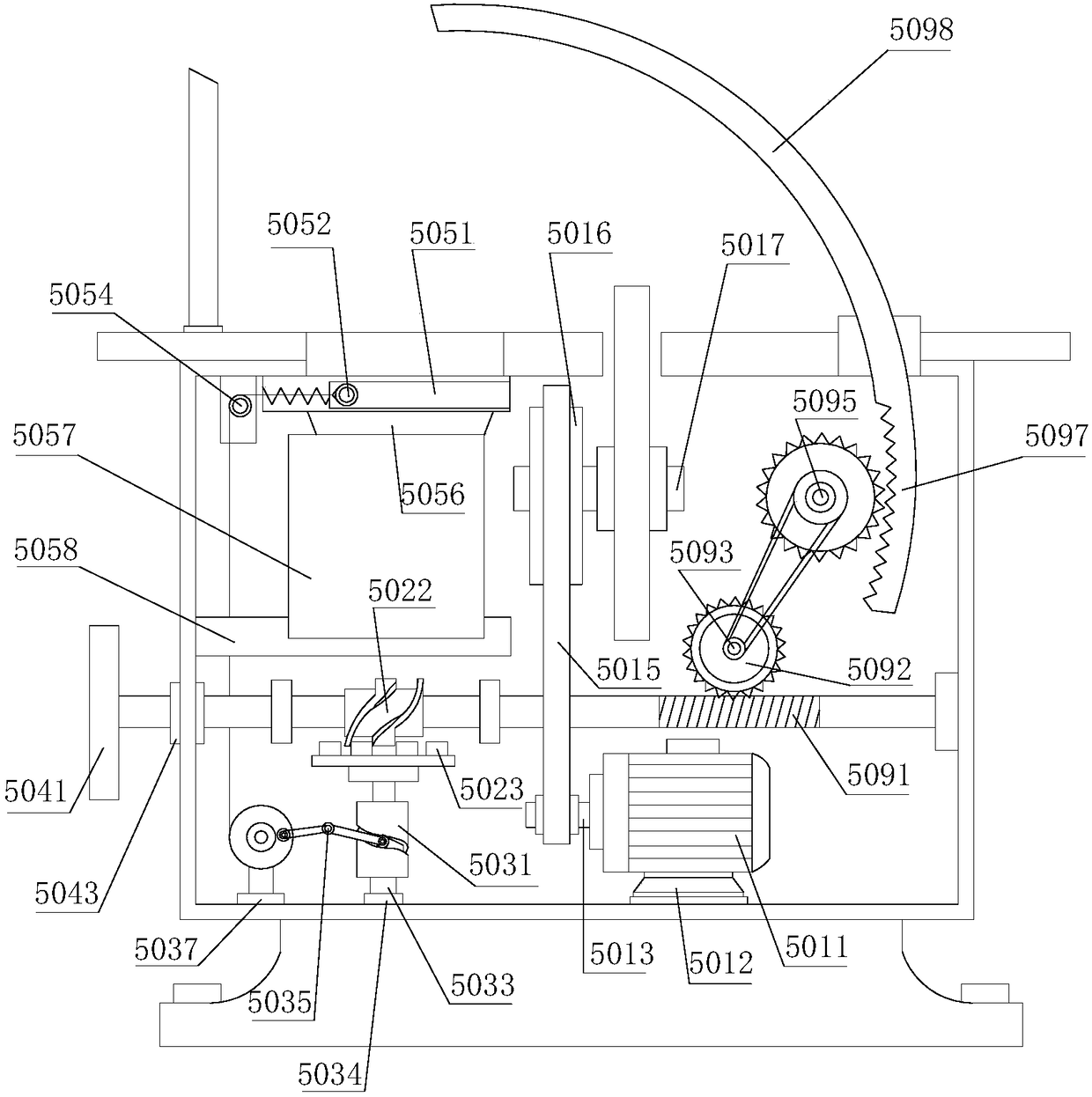 Foam plastic board cutting device for foam plastic production