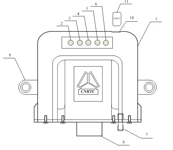 A vehicle monitoring method based on gprs network