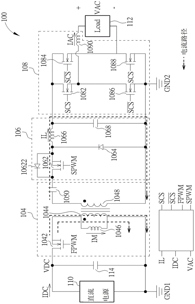 Transverter capable of assigning input power, and operation method thereof