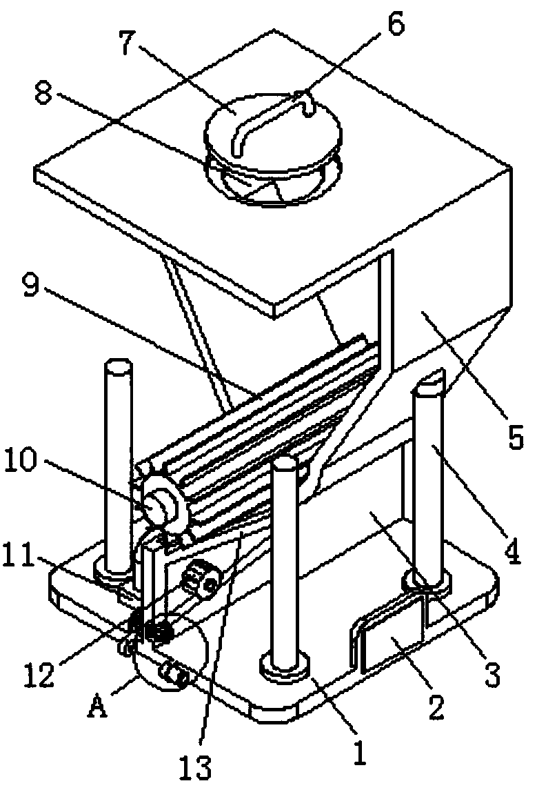 Tablet counting device for pharmacy department