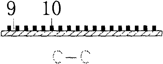 Improved high-efficiency unidirectional heat transfer pipe used for heat dissipation of microelectronics