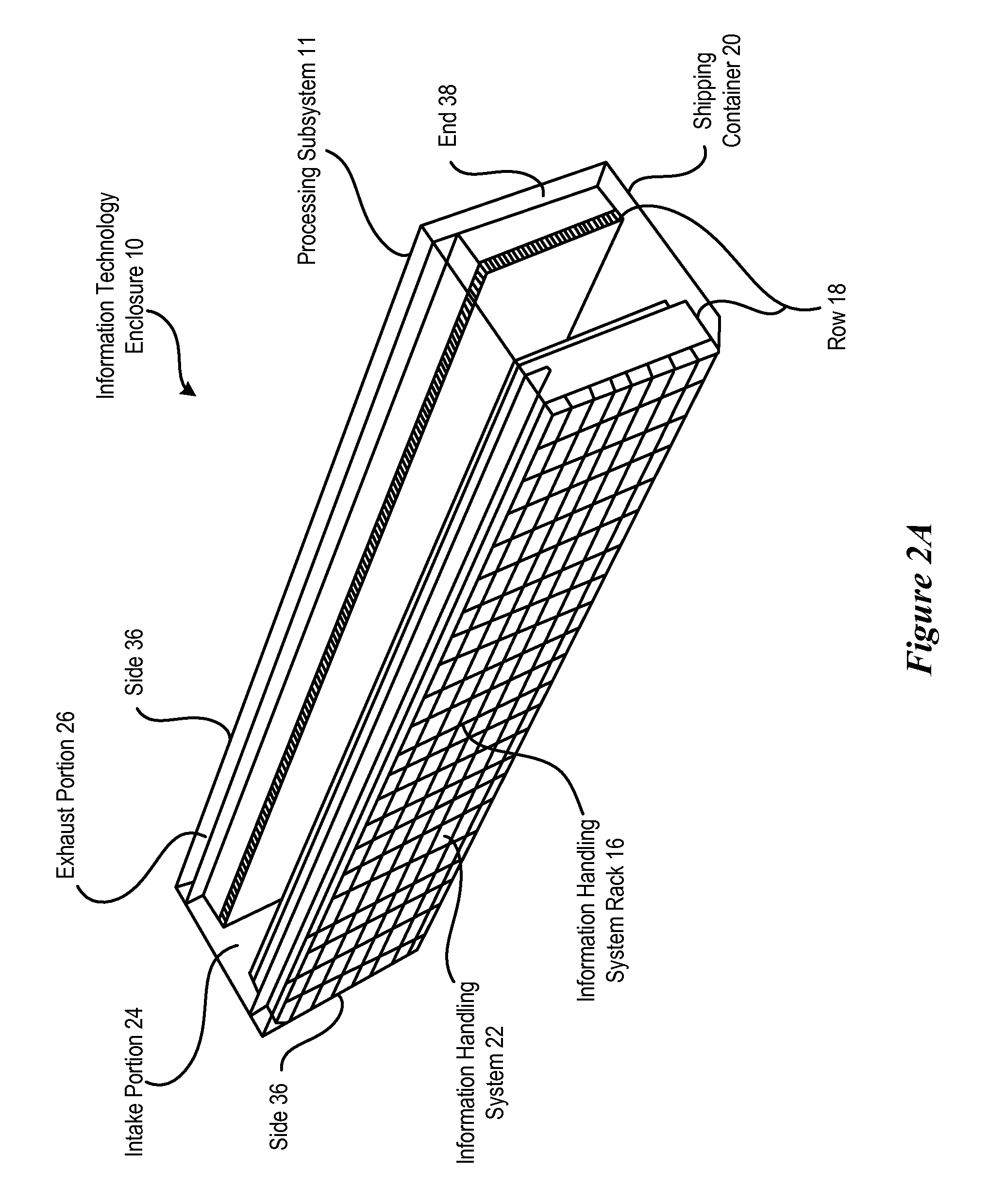 System And Method For Vertically Stacked Information Handling System And Infrastructure Enclosures