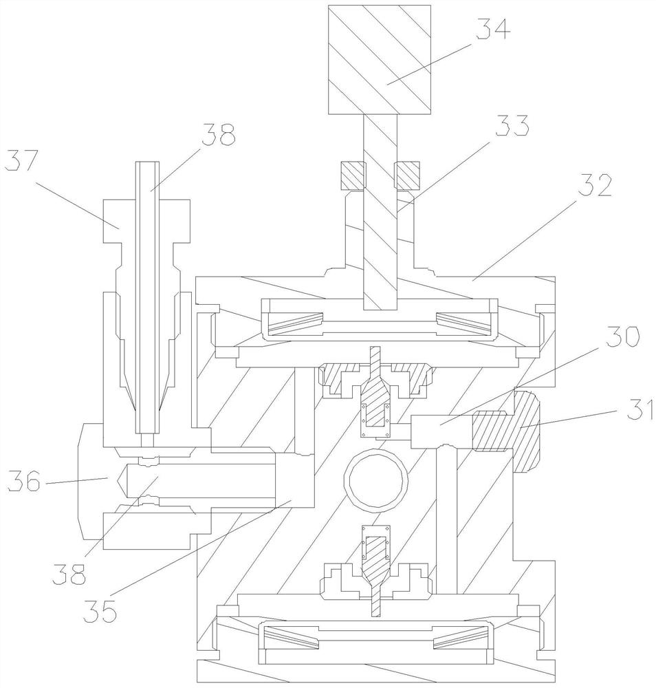 Three-stage pressure reducing valve