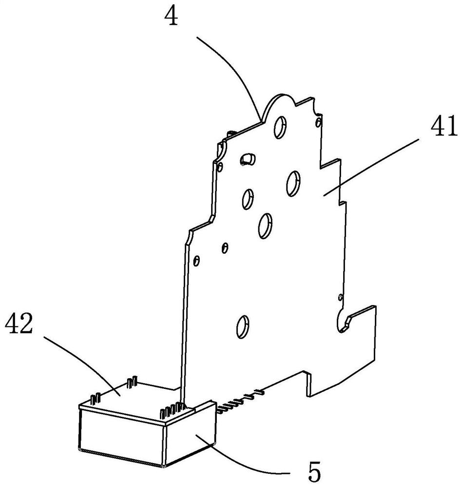 External circuit breaker of electric energy meter