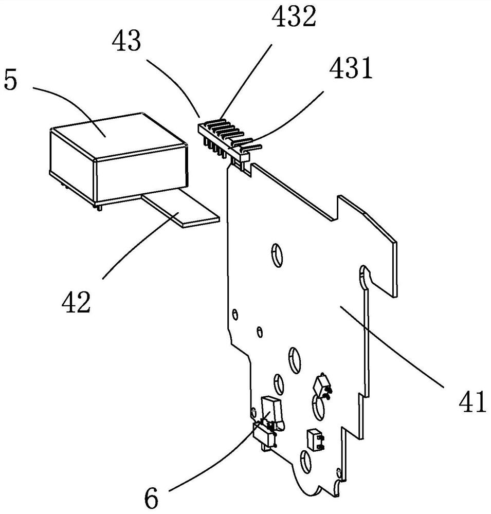 External circuit breaker of electric energy meter