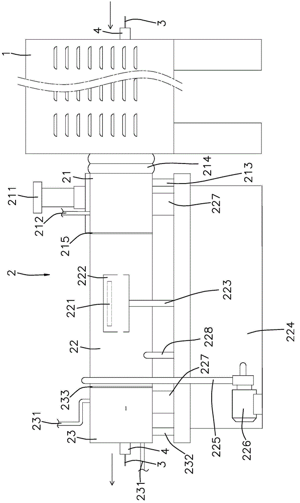 Quenching mechanism with heat treatment function