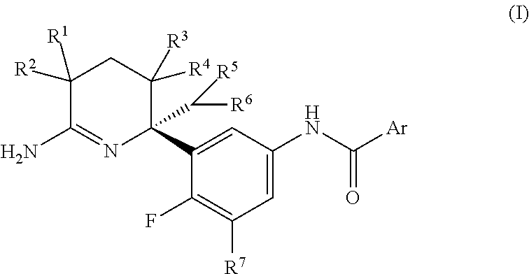 2,3,4,5-tetrahydropyridin-6-amine derivatives