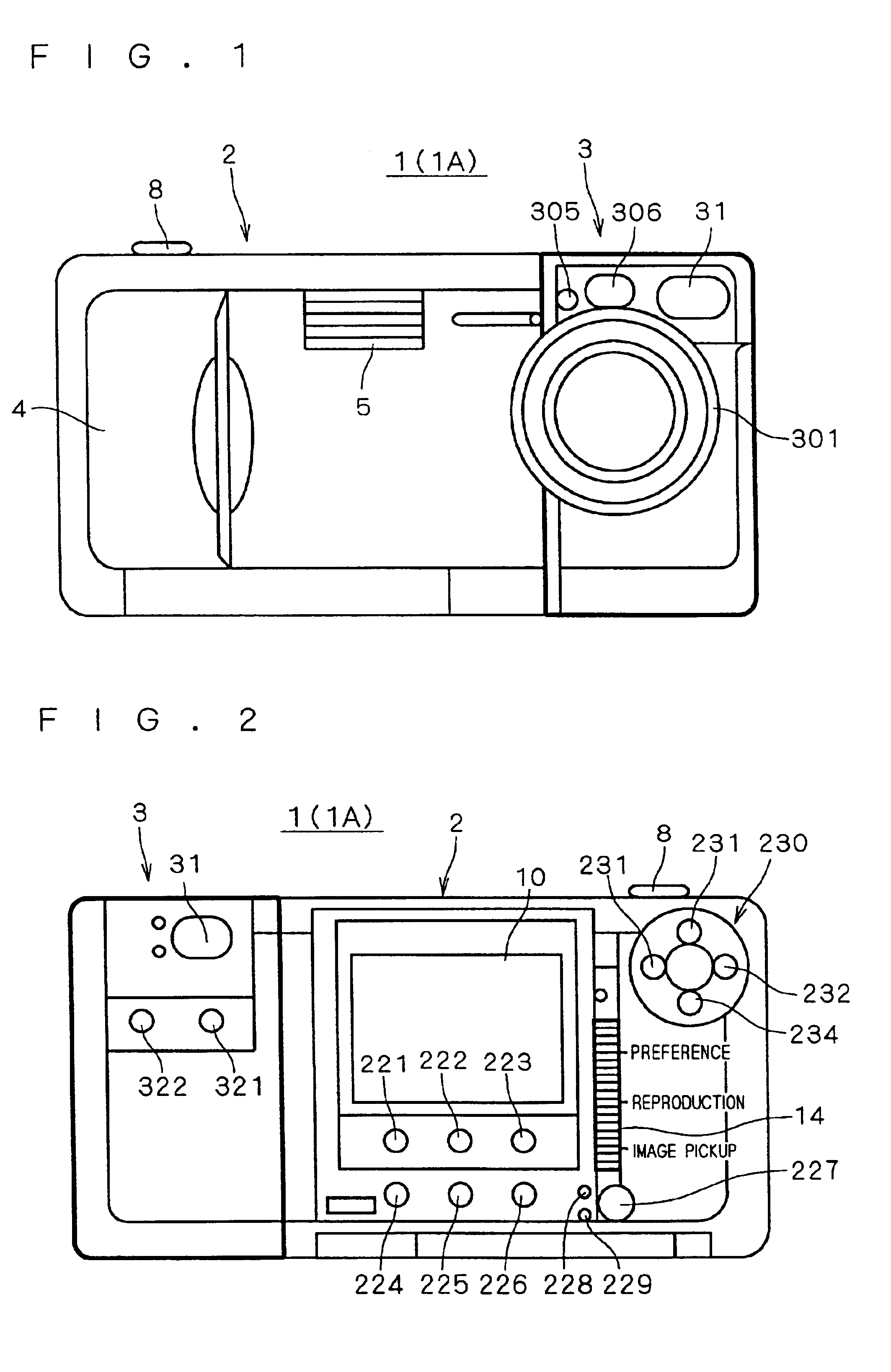 Digital camera having specifiable tracking focusing point
