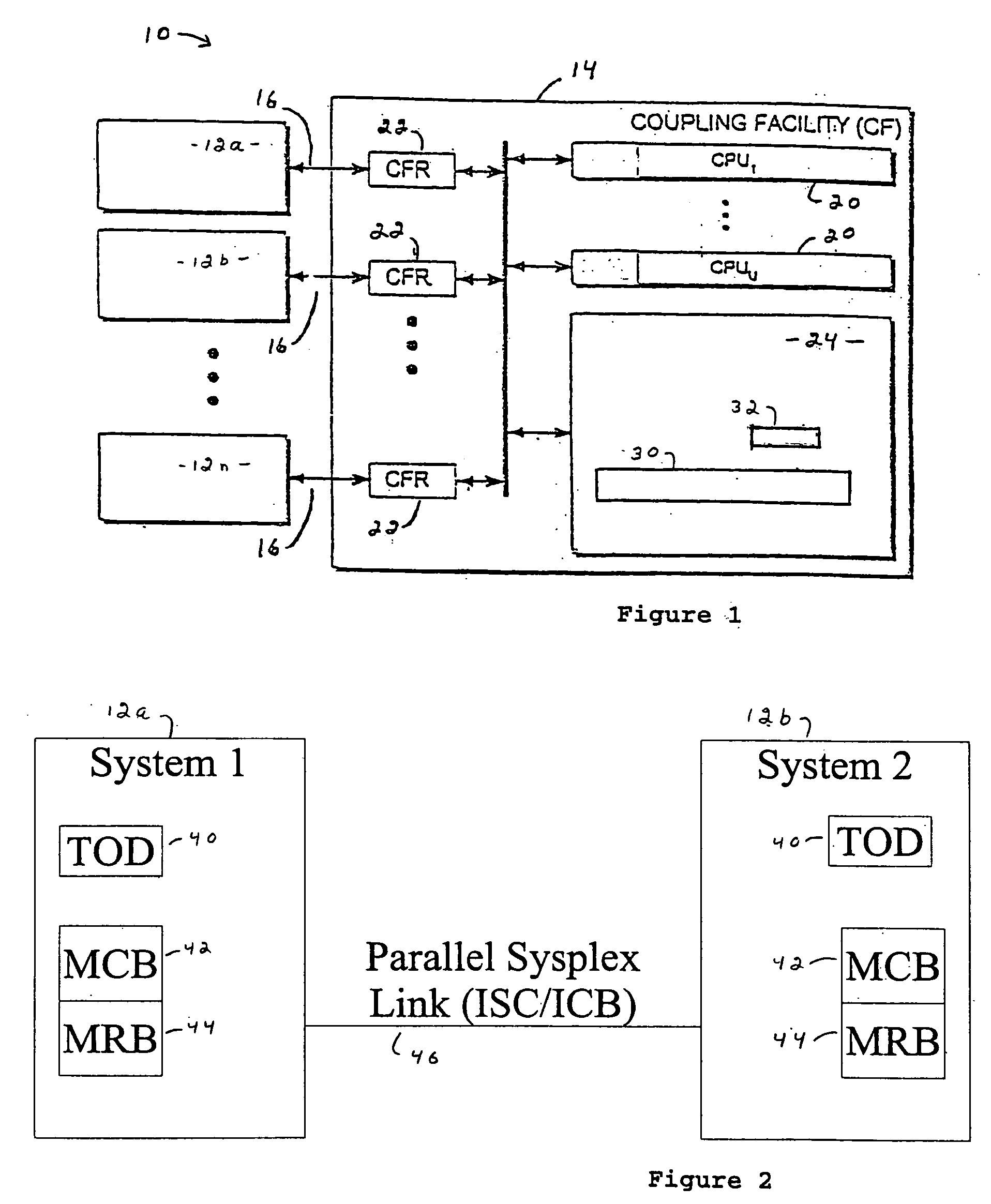 Method and system for time synchronization among systems using parallel sysplex links