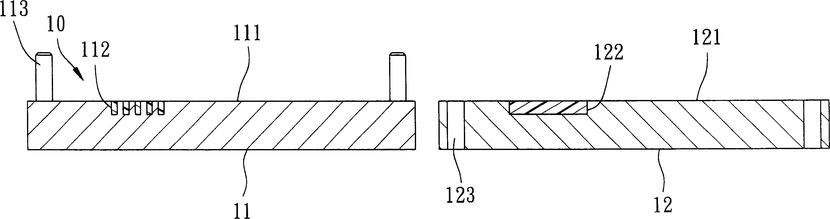 Multicoloured label sheet forming method