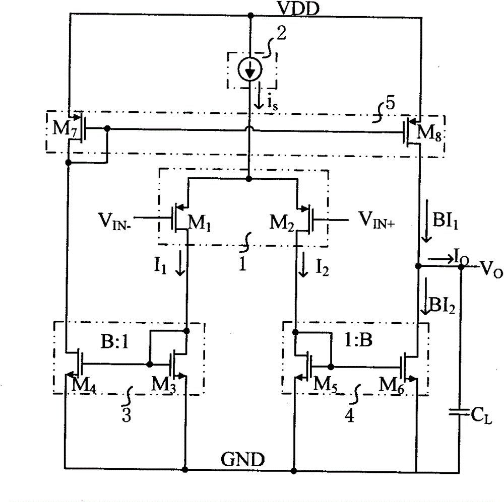 High switching rate transconductance amplifier for active power factor corrector