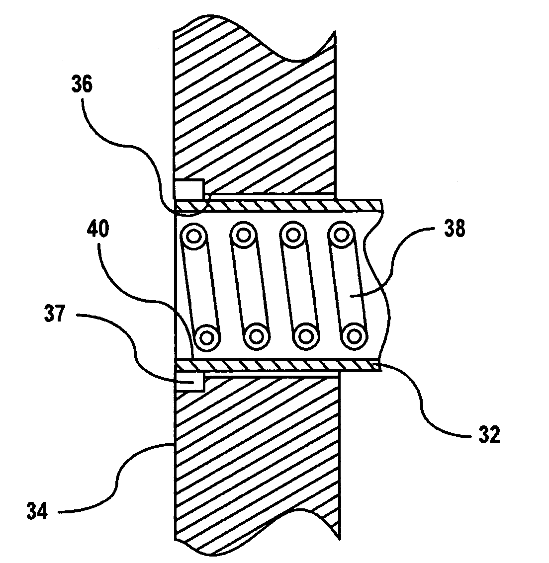 Vehicle exhaust component assembly using magnetic pulse welding