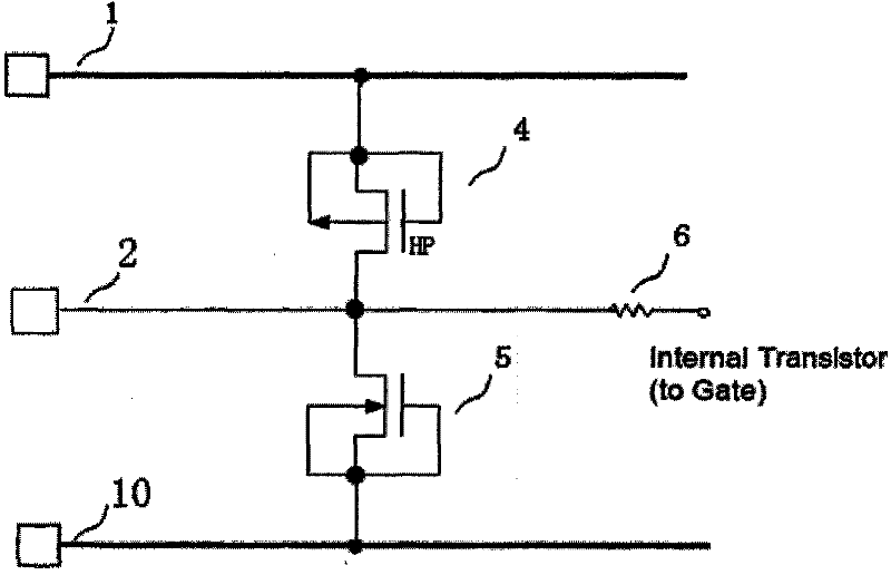 Electrostatic discharge protecting circuit