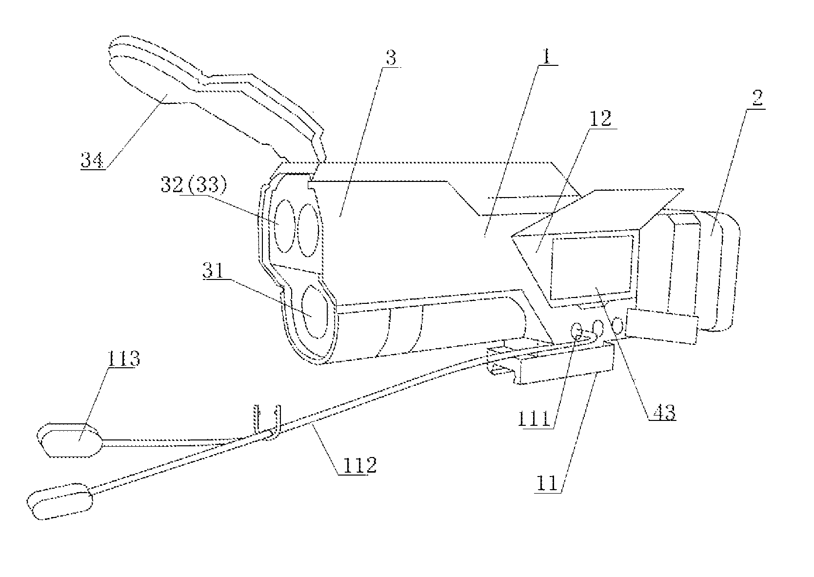 Integrated precise photoelectric sighting system