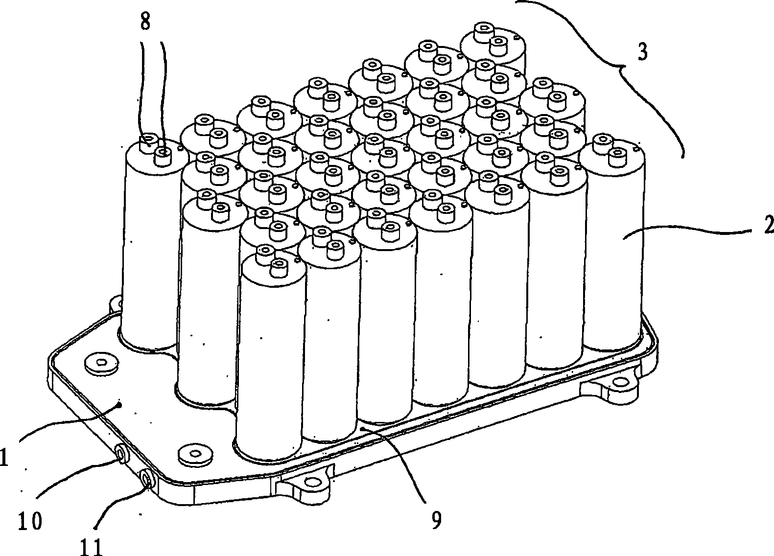 Heat exchanger for an energy storage device