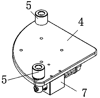 A positioning device for a bathtub trimming and punching machine