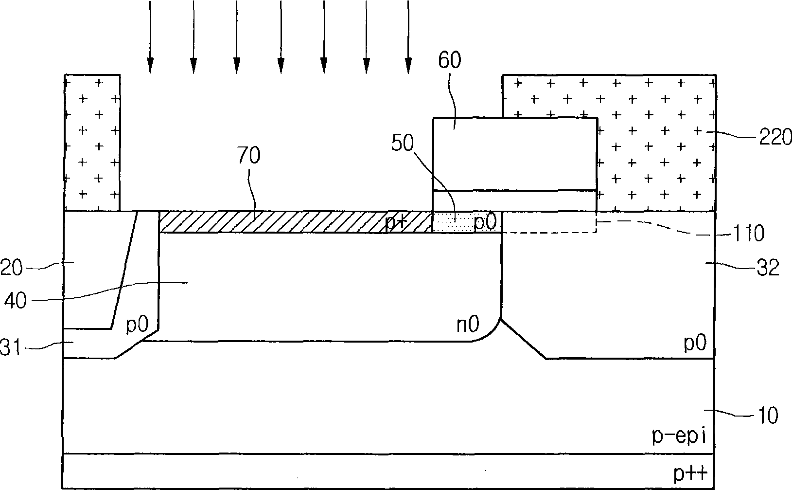 Image sensor and method for manufacturing the sensor