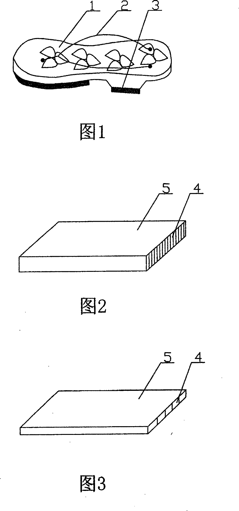 Art bamboo board shoes and method for producing the same