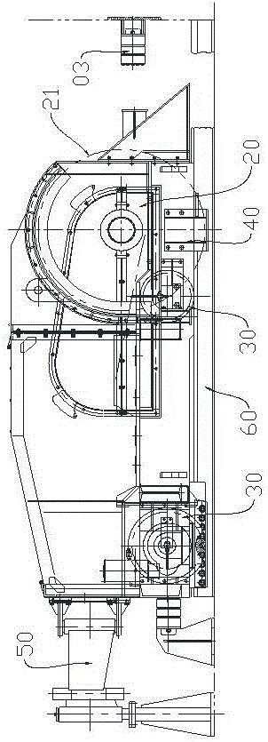 Mobile single-roll crusher, control system and method thereof and material processing system