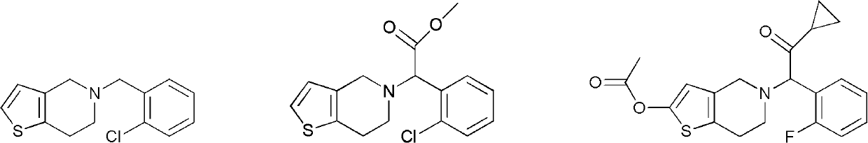 Thienopyridine ester derivative containing nitrile group, its preparation method and its purpose