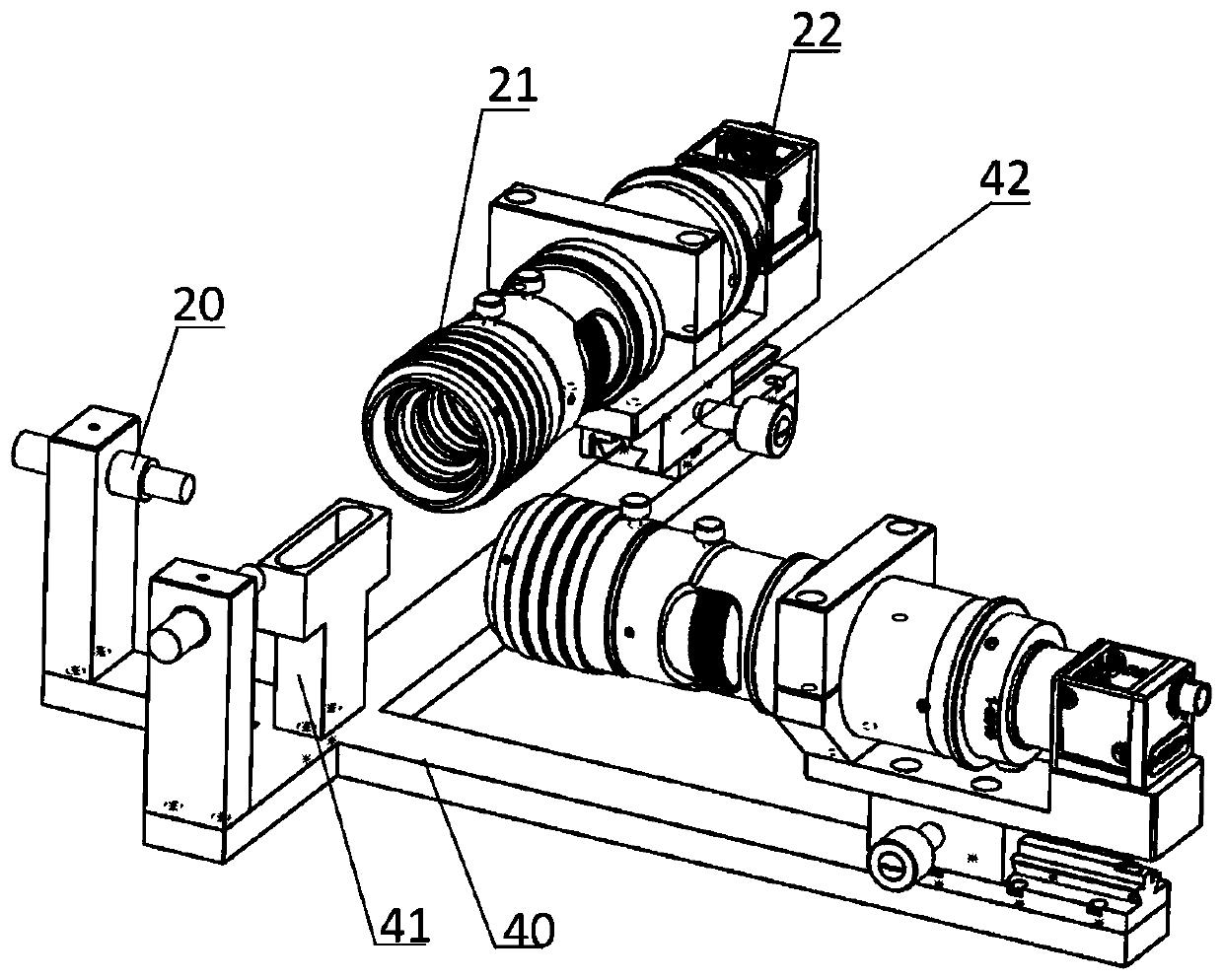 A flying ink drop detection device and method suitable for inkjet printing