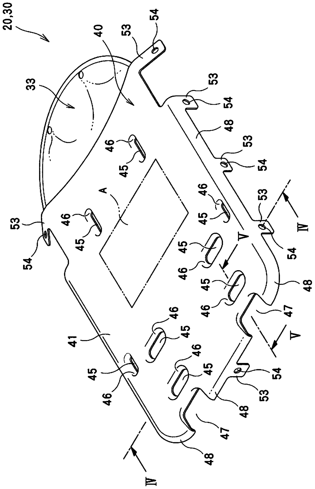 Seat support unit and stroller