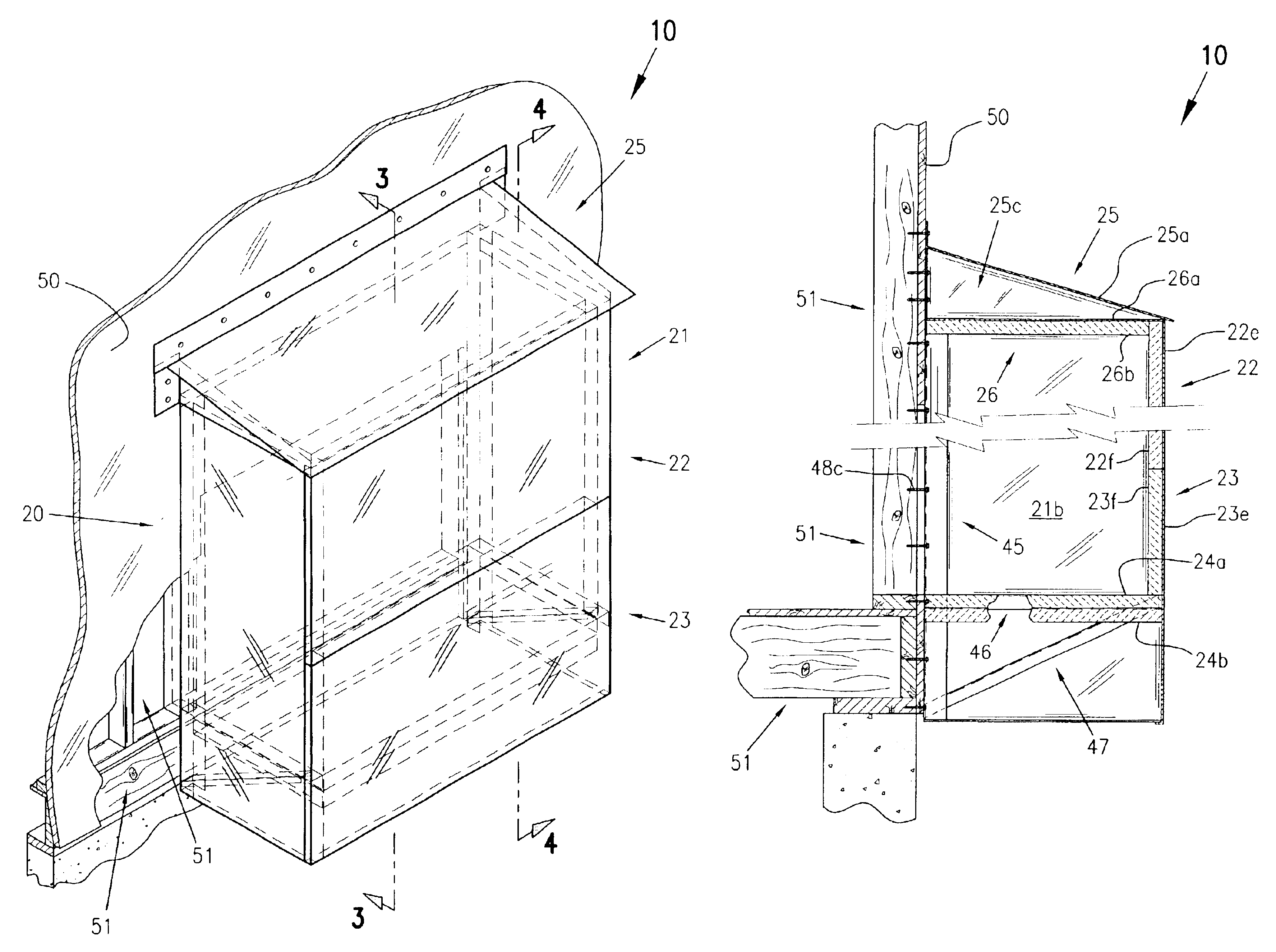 Fireplace enclosure