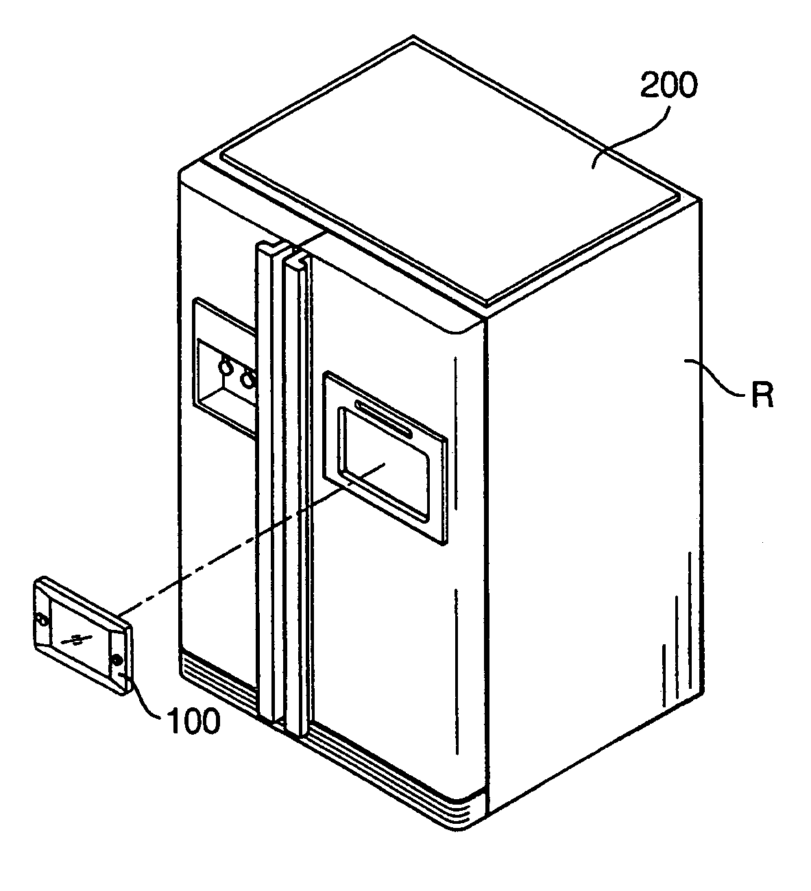 Internet refrigerator with web pad and method for operating the same