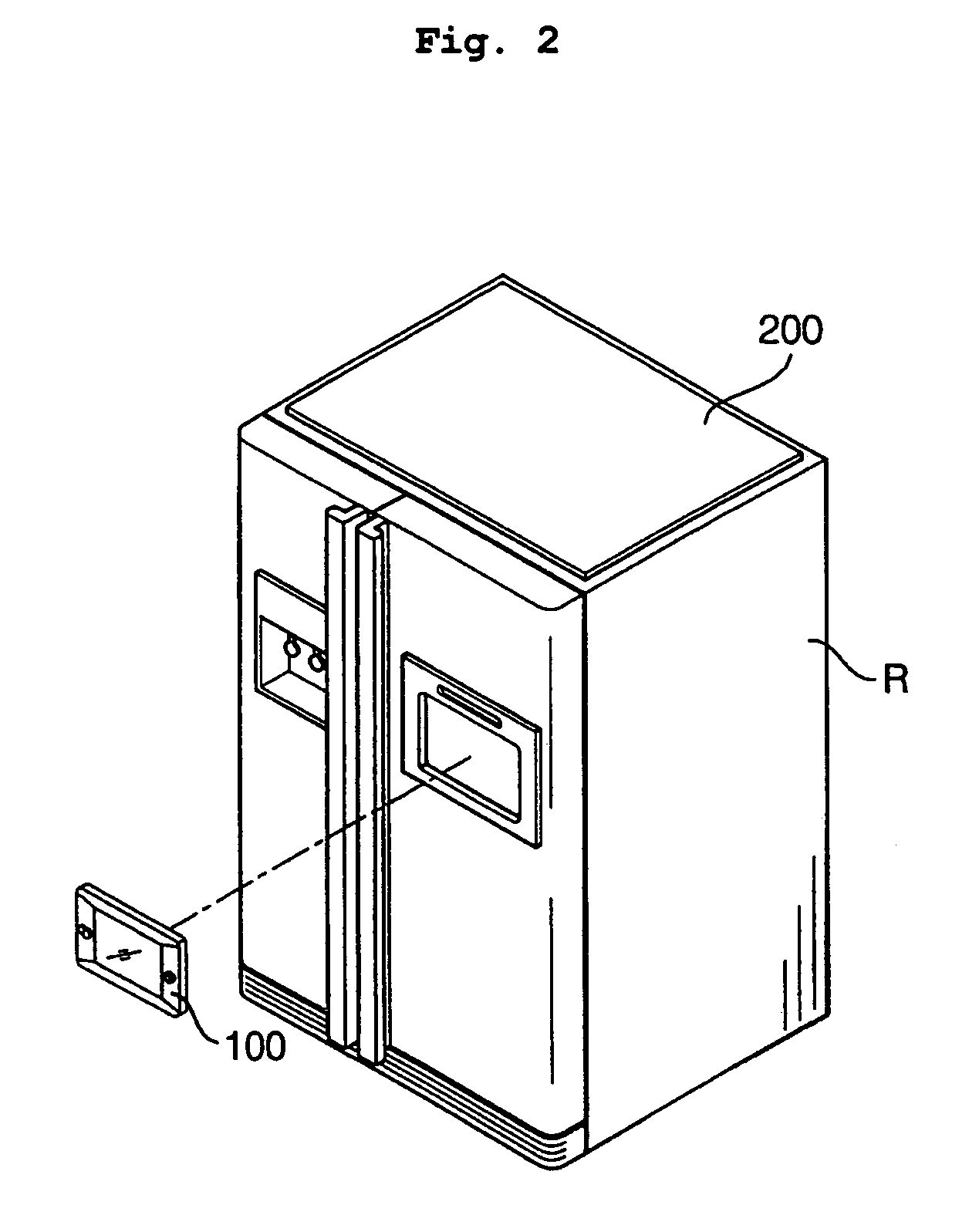 Internet refrigerator with web pad and method for operating the same