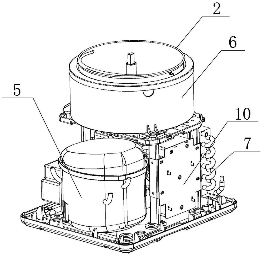 Method for adjusting ice cream machine stirring speed and ice cream hardness and ice cream machine