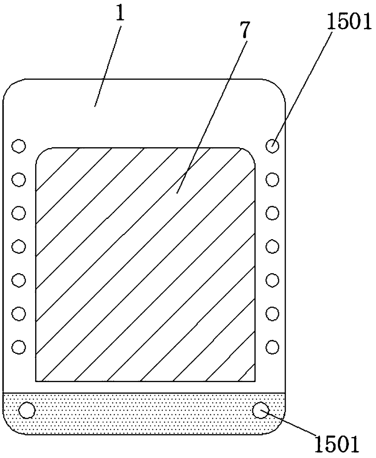 A multi-element temperature-regulating massage device for dialysis