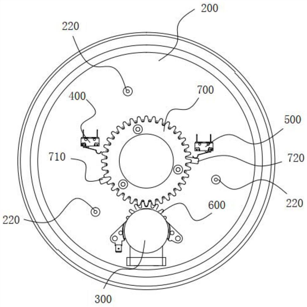 Door assembly and pressure cooking device