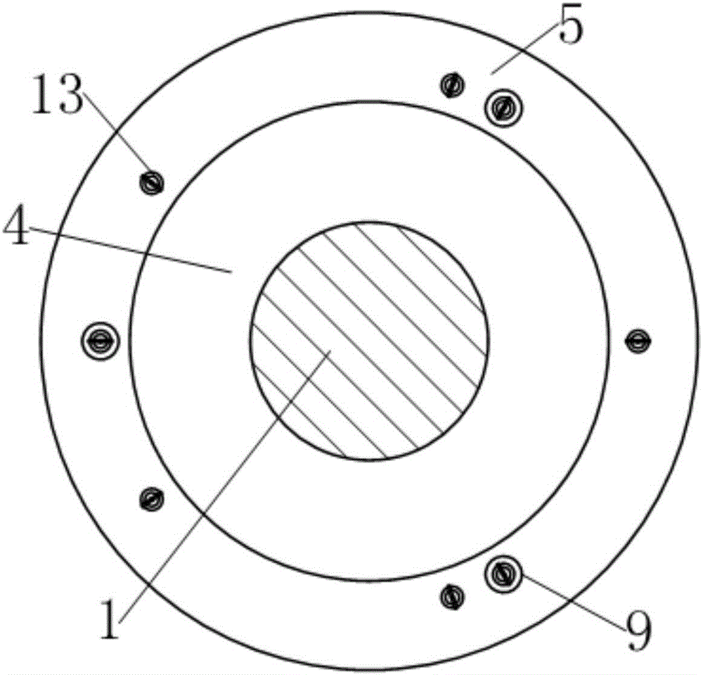 Disc spring damper with adjustable initial rigidity