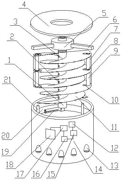 Industrial nitrogen dehumidification detection device