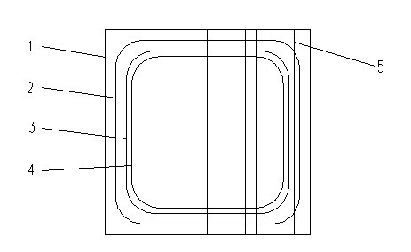 Protector chip of light emitting diode and production technology thereof