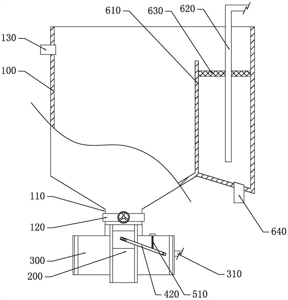 Food processing cleaning water secondary utilization device