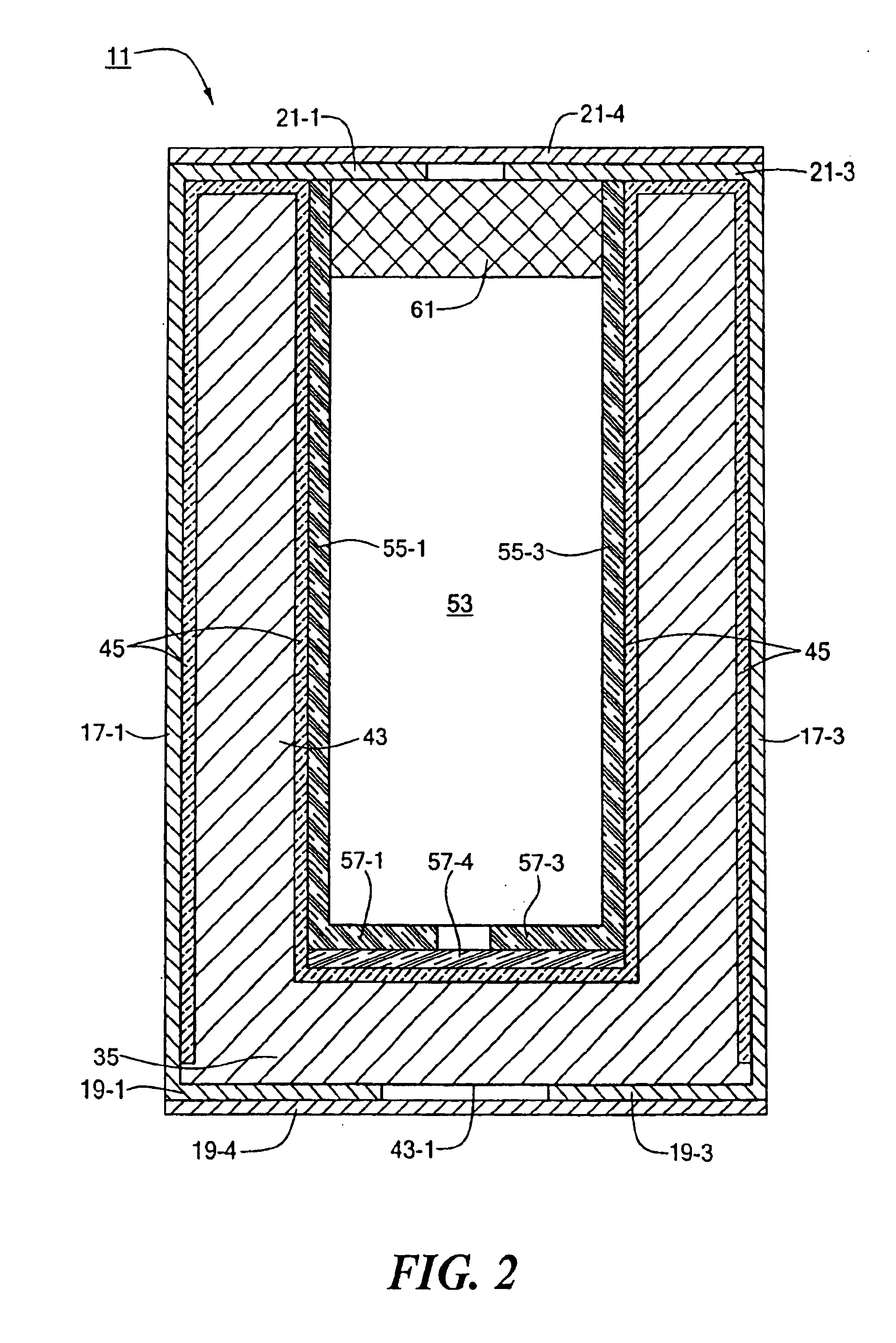 Insulated shipping container and method of making the same