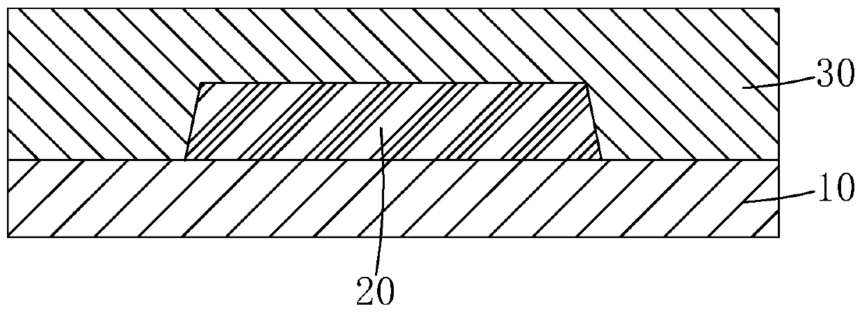 Back channel etched oxide semiconductor tft substrate and method of making the same