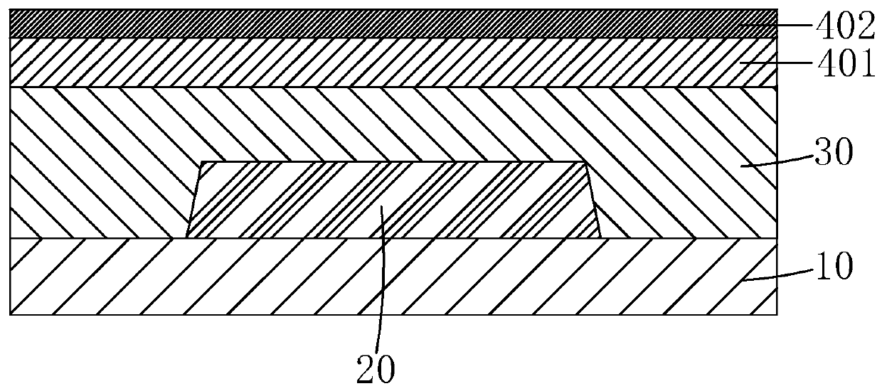 Back channel etched oxide semiconductor tft substrate and method of making the same