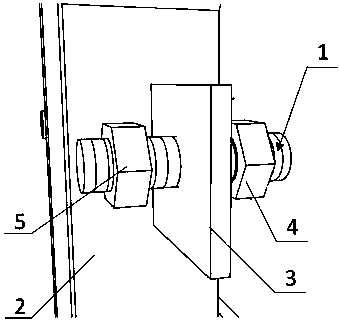 Continuous casting machine guide rail replacement flow process installation method