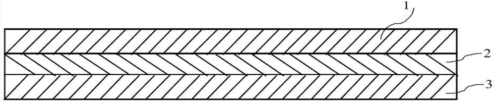 Preparation method of optical transparent two-sided sticky tape