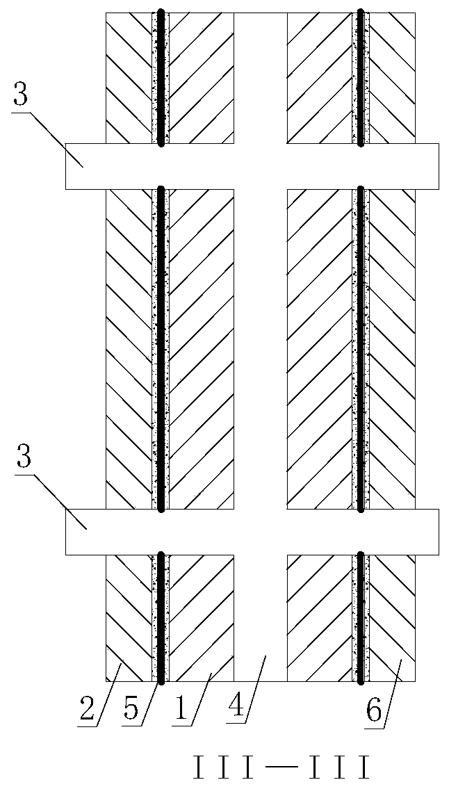 Method for controlling stope upper and lower disc surrounding rock through medium-deep hole pre-grouting
