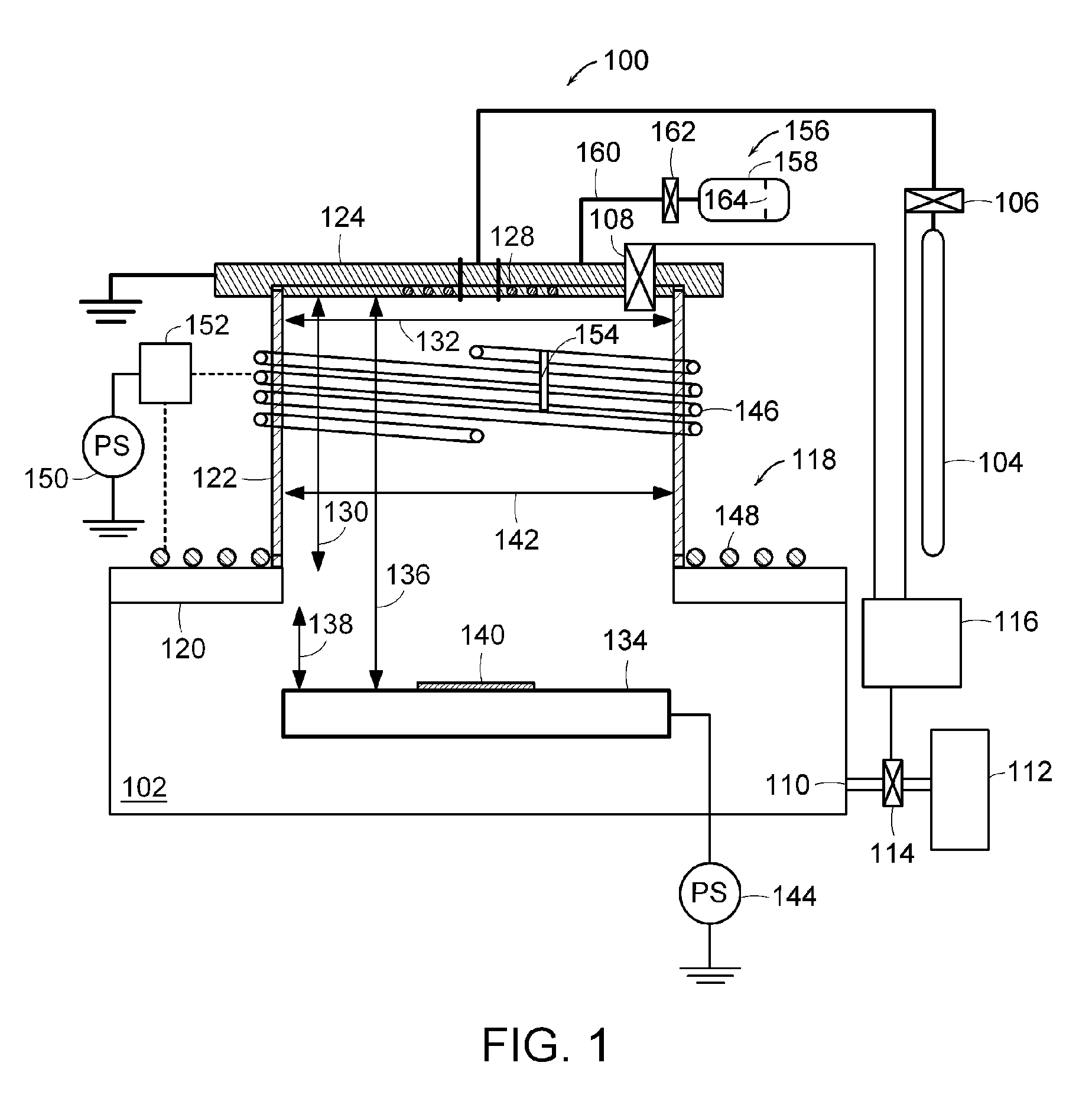 RF Plasma Source With Conductive Top Section