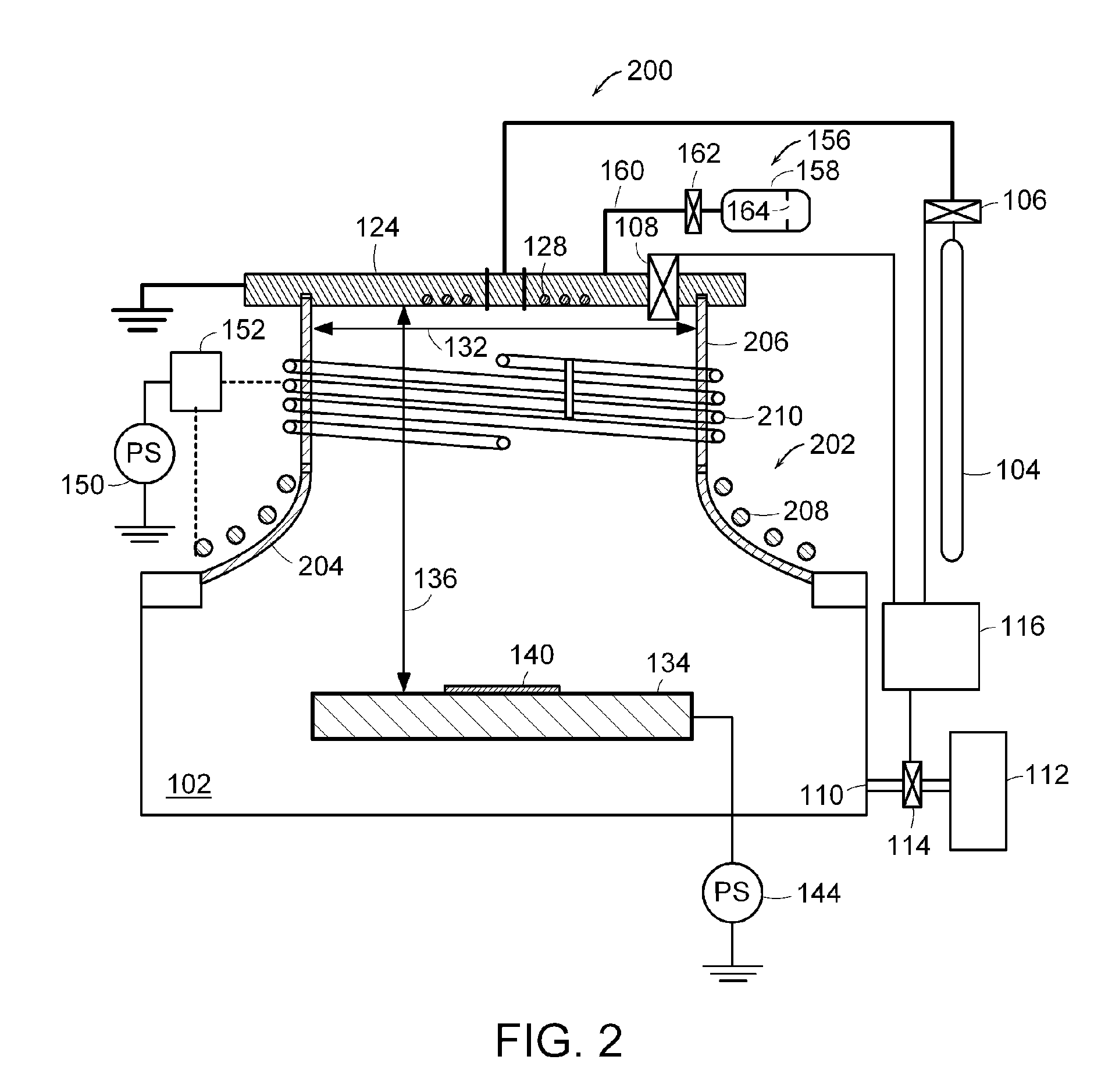 RF Plasma Source With Conductive Top Section