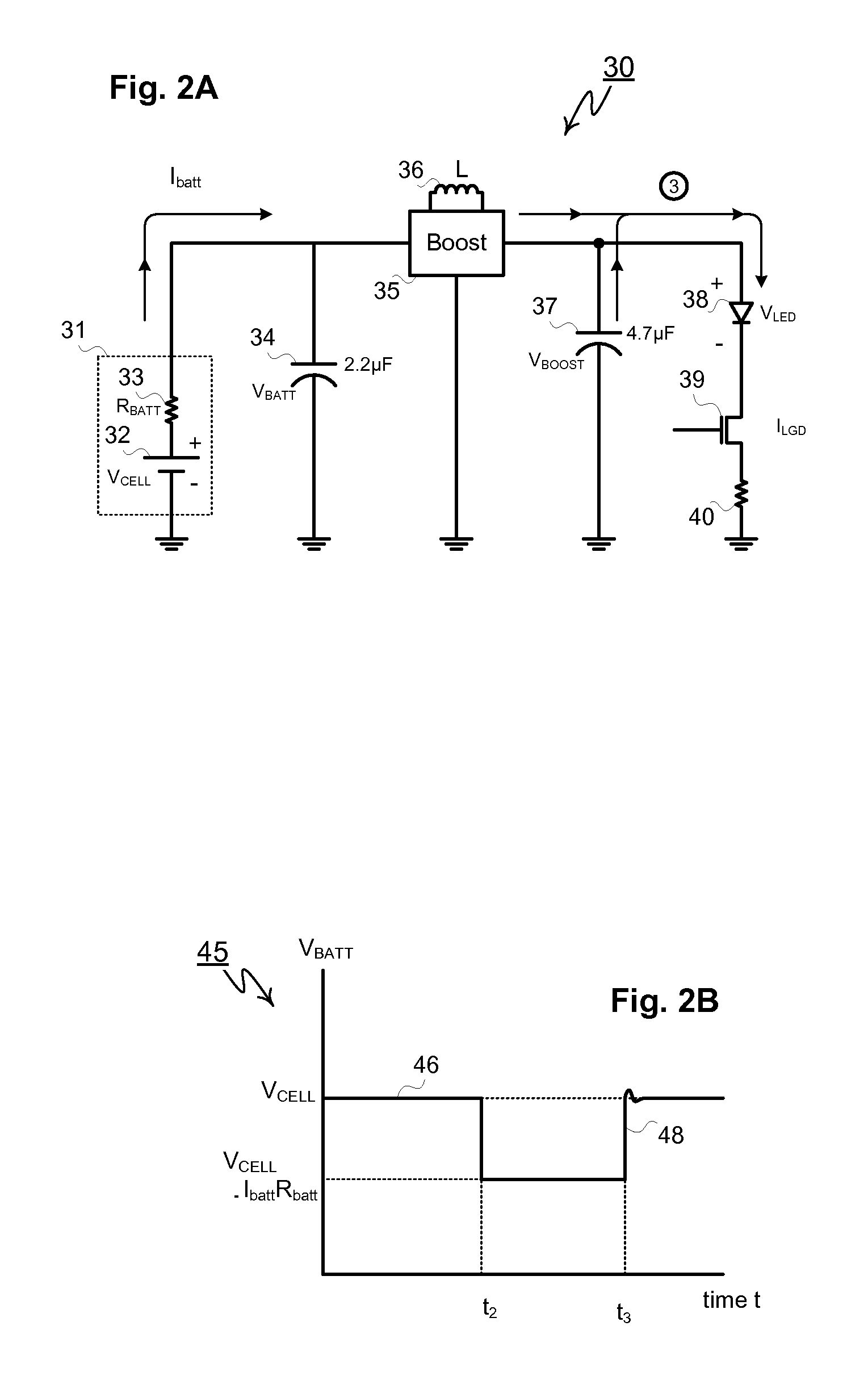 High current switching converter for LED applications