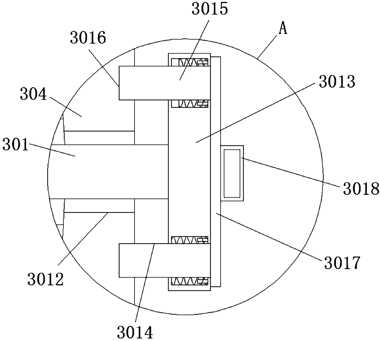 Gas pre-processing and sampling collector of underground mine containing large amount of dust