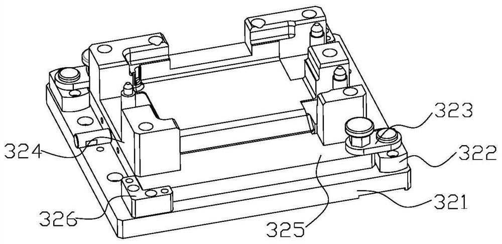 Display screen assembling, locking and carrying device and method