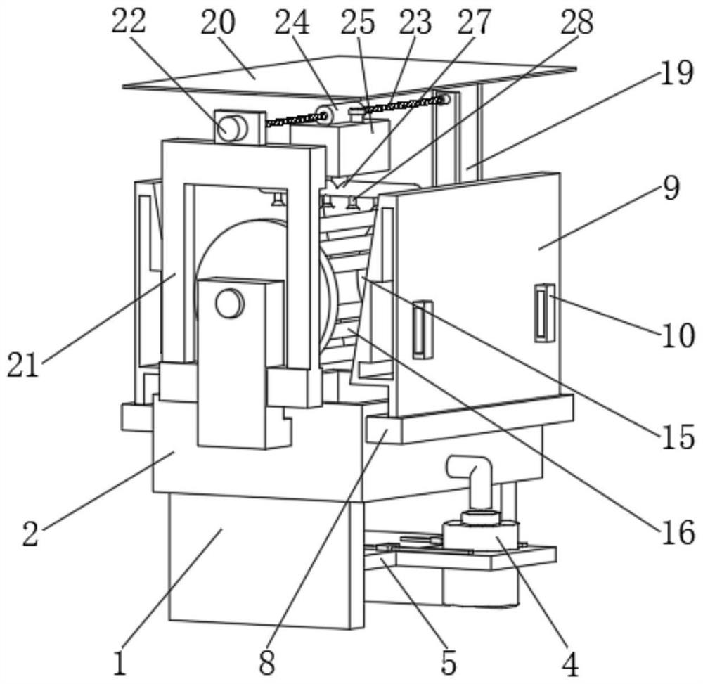 Spraying type circulating pickling equipment for maintaining steel wire rope